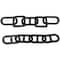 CosmoLiving by Cosmopolitan Wood Chain Sculpture Set